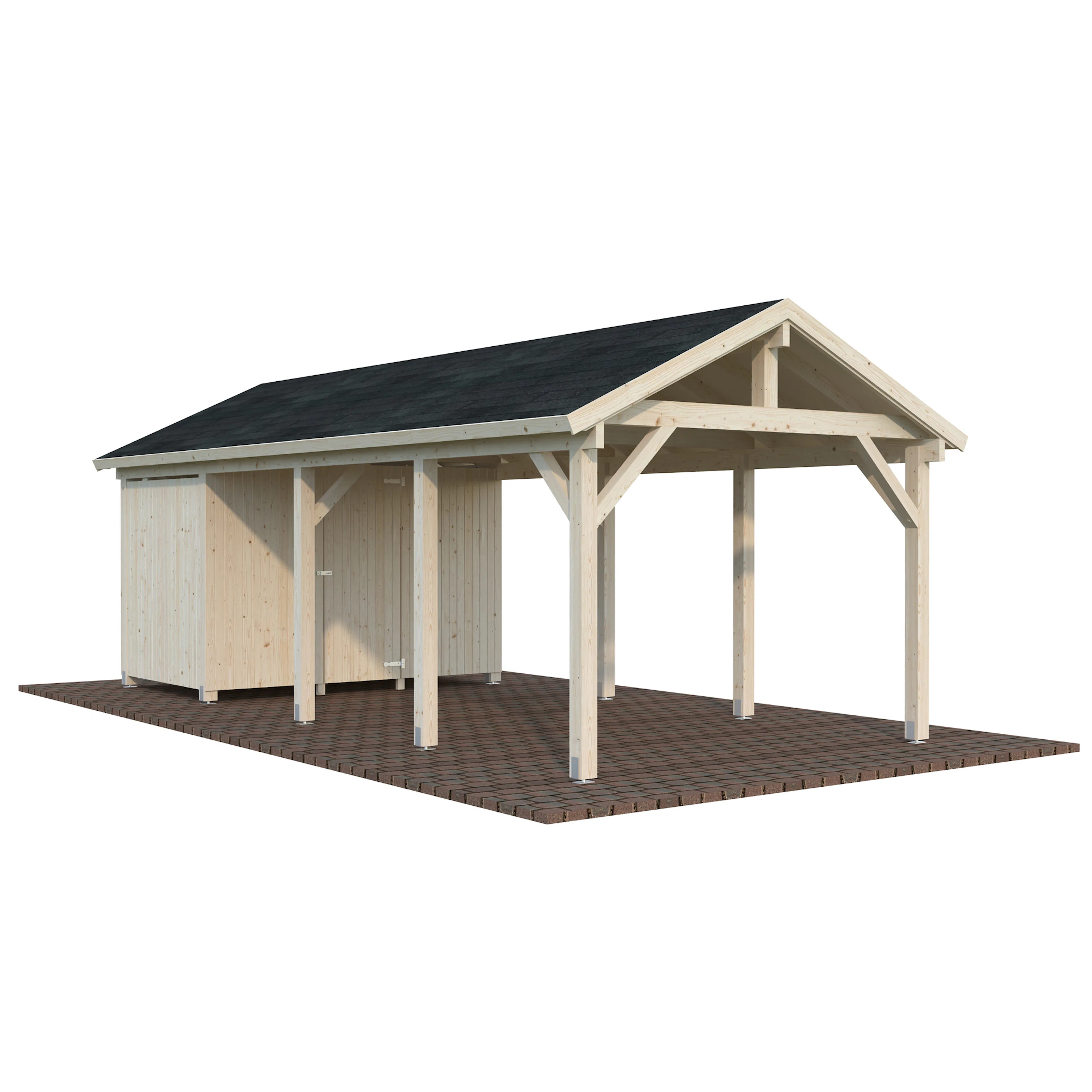 Robert 23,1 m2 with shed NO Obehandlad