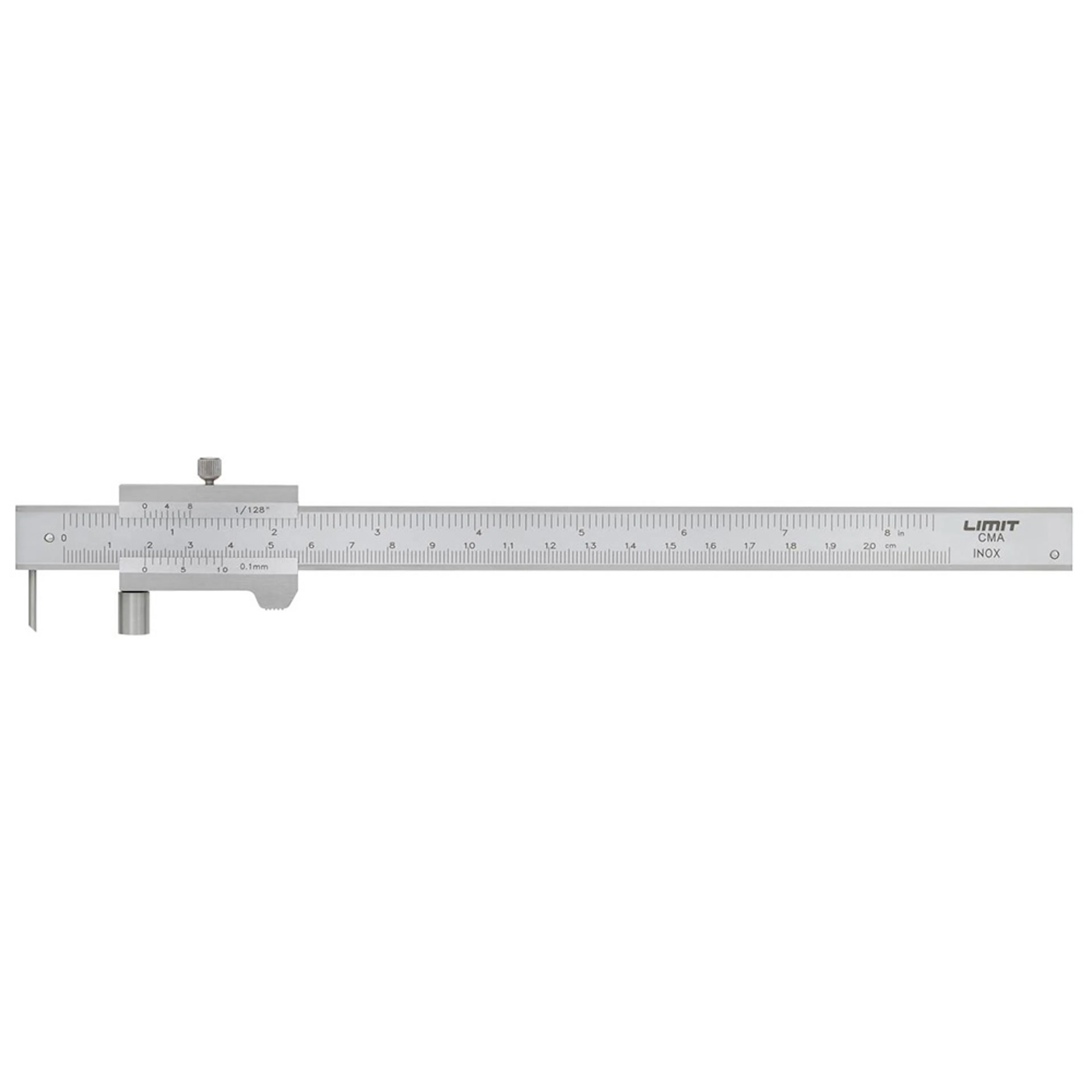 Strykmått Limit 200 mm För Metall