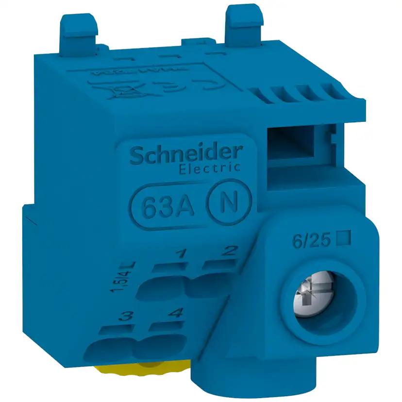 Nollplint Schneider Electric Linergy 5–24 Anslutningar