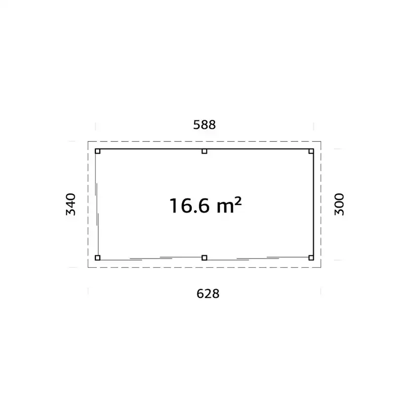 Uterum Palmako Lenna 16,6 m2 Set 402 Slide