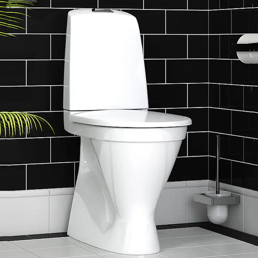 Gustavsberg Nautic 1546 Hygienic Flush Mjuksits Vit Mjuksits Vit