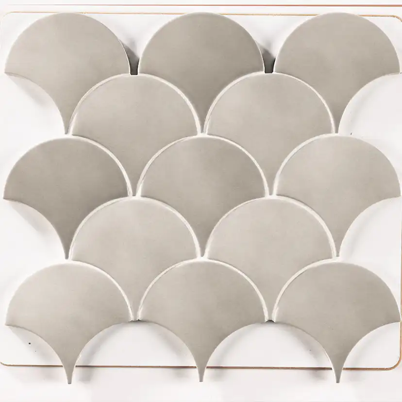Kakel Natucer Ceramica Natural Squama Mist Grå P.B 6x13 cm