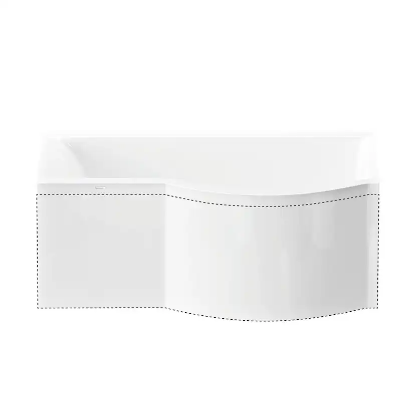 Frontpanel Nordhem till Badkar Solvik