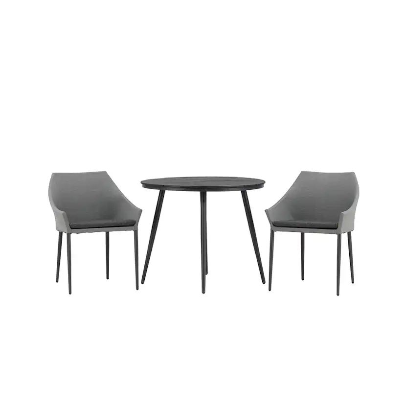Cafégrupp Venture Home Break Ø90 cm med 2 Spoga Stolar