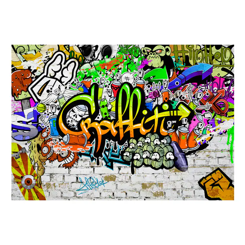 Fototapet Arkiio Graffiti On The Wall