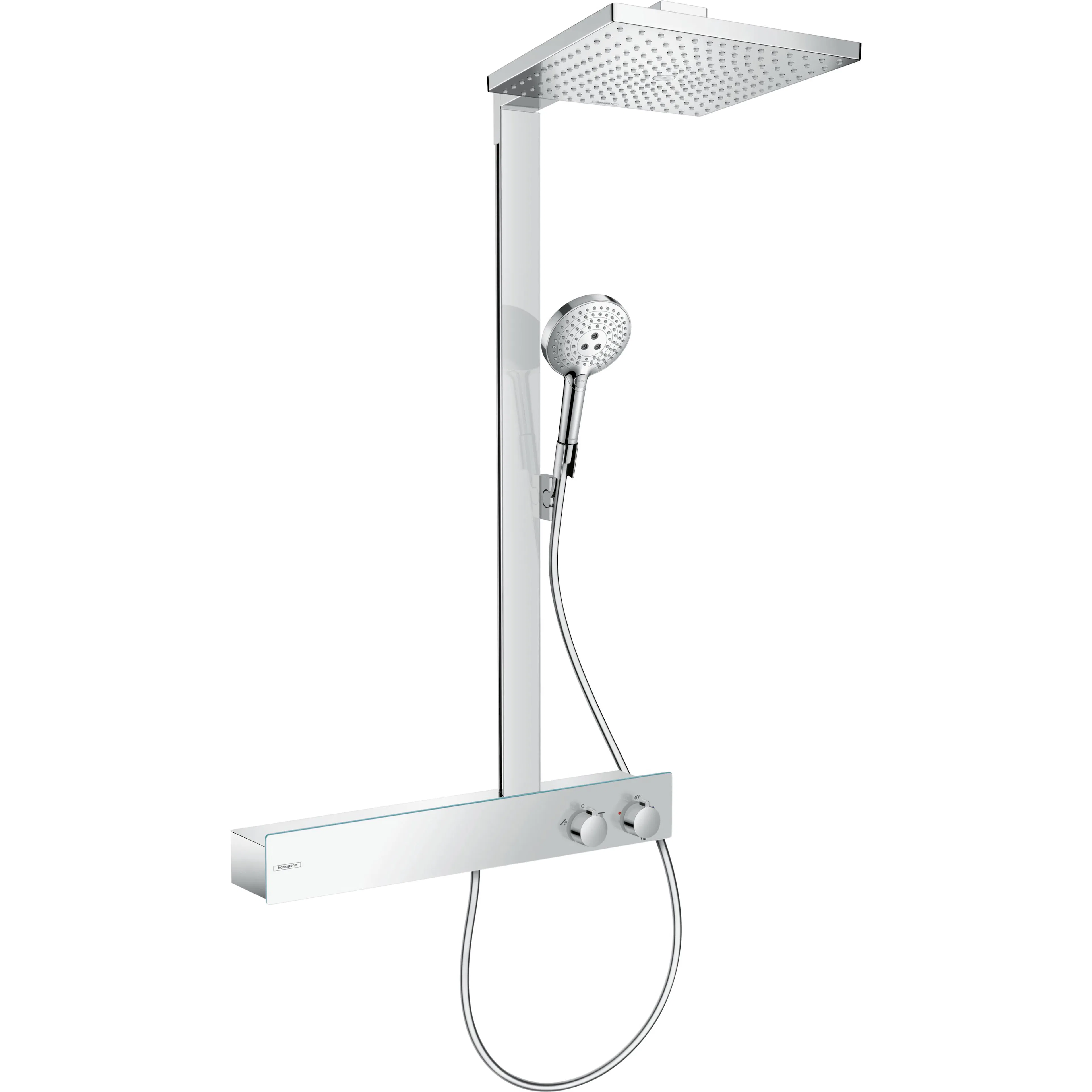 Raindance E Showerpipe 300 1jet med ShowerTablet 600 Utan EcoSmart