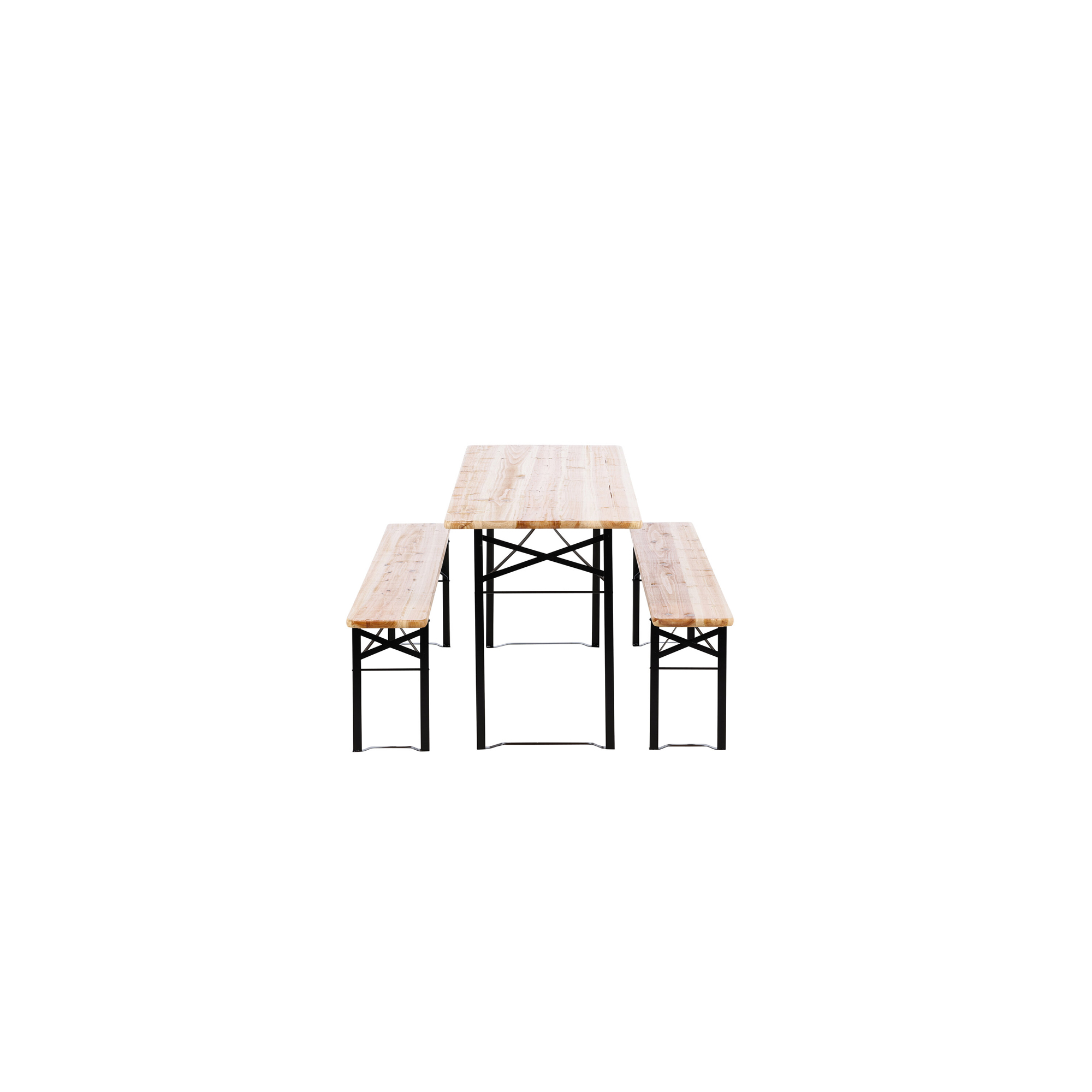 Bänkbord Venture Home Guniess Ihopfällbart Picknickbord med 6 Sittplatser