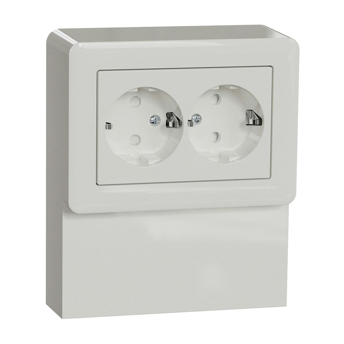 Sockeldosa Schneider Electric Exxact 2-vägs