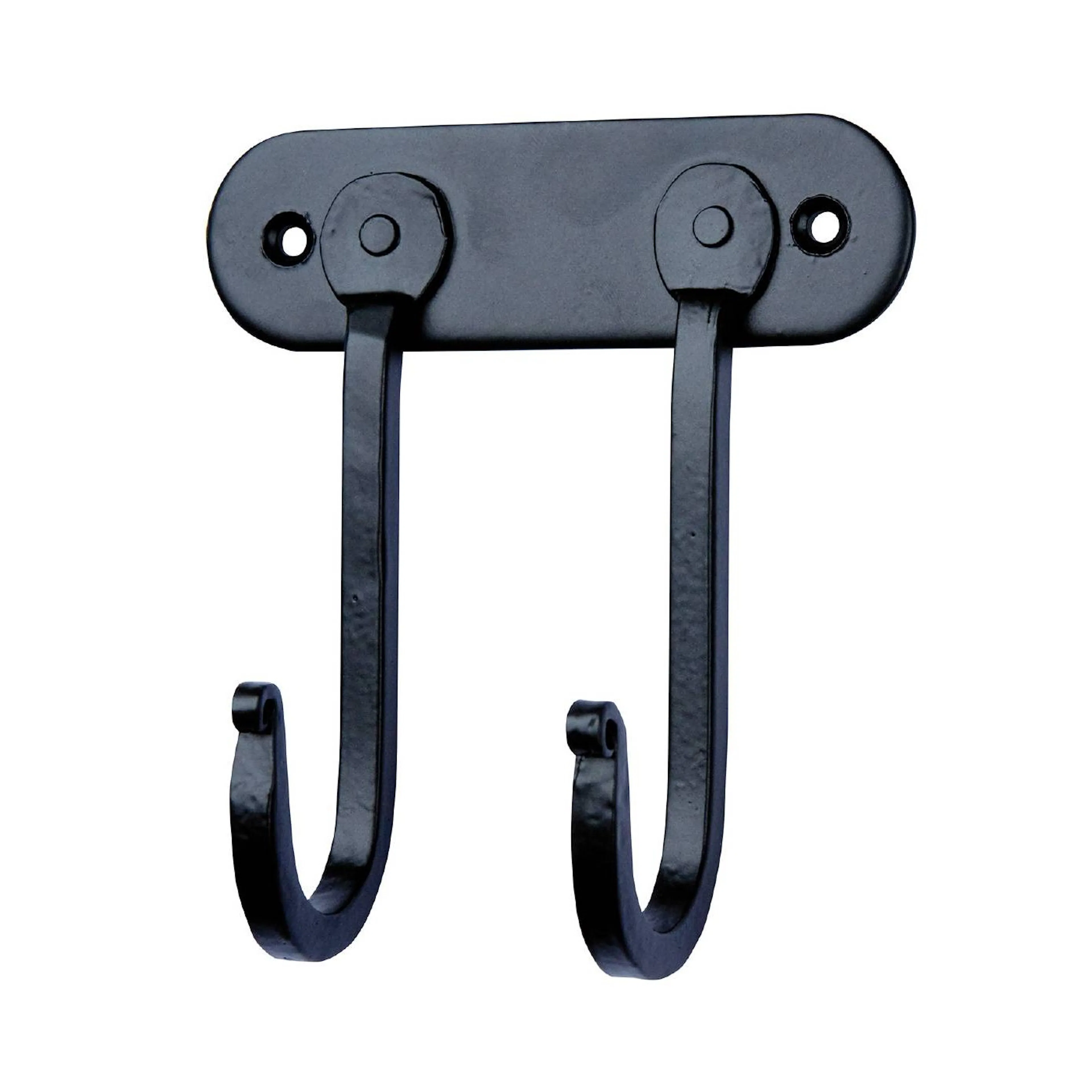 Klädhängare Millers 2-Krok Smide Svart