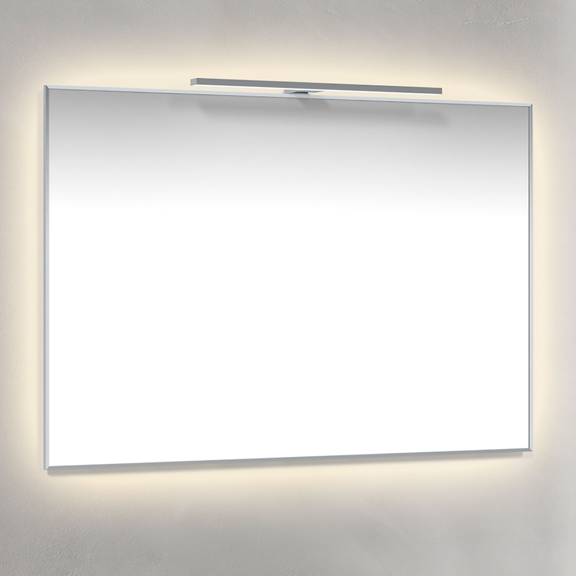 Spegel Macro Design Crown Ambilight T-belysning Med Ram