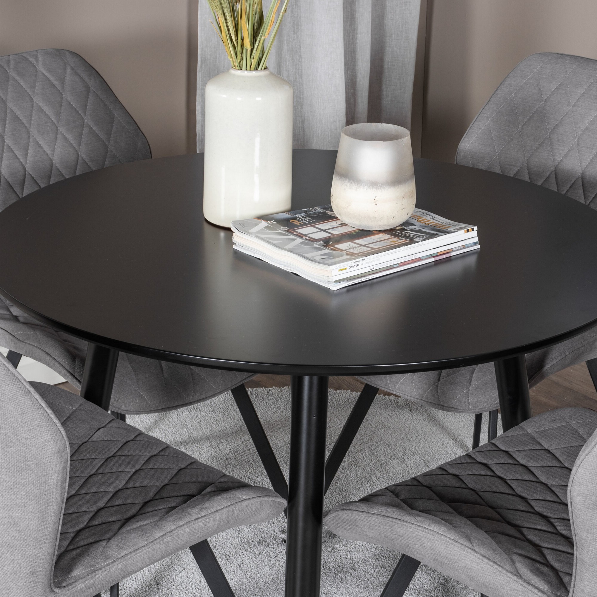 Matgrupp Venture Home Plaza med 4st Gemma Stolar