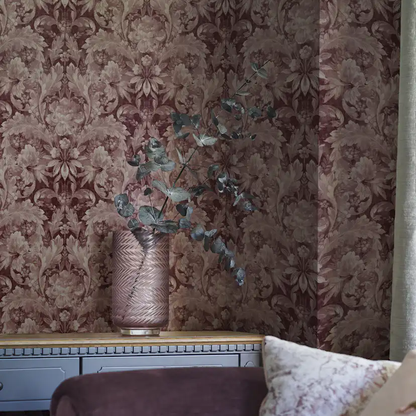 Tapet Laura Ashley Apolline Pale Blackberry 121085