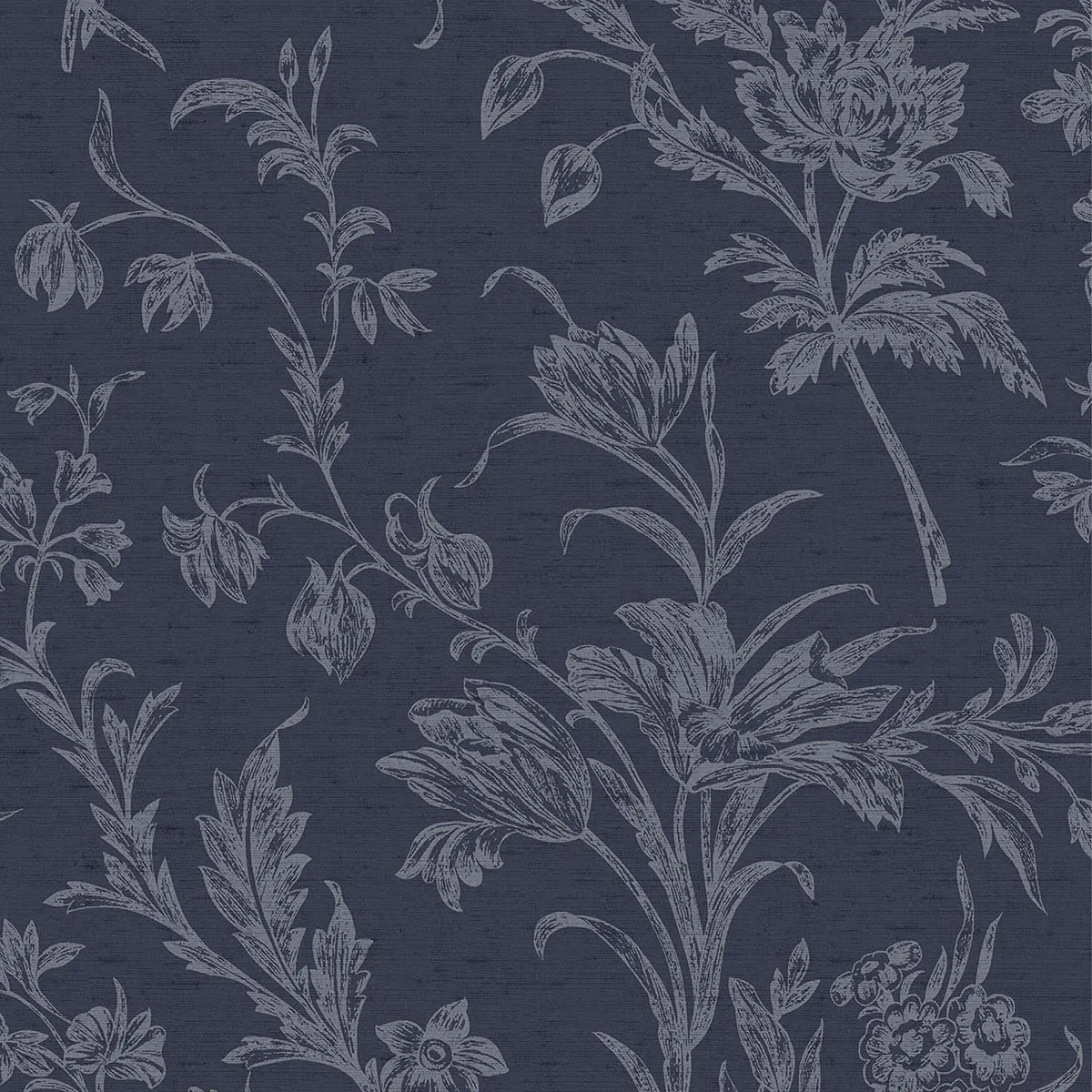 Tapet Laura Ashley Lloyd Blå