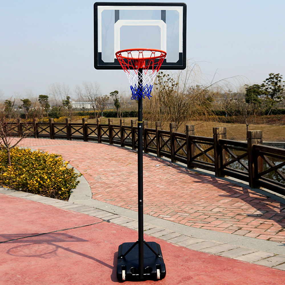 Basketställning Trekkrunner Alley-Oop med Hjul & Justerbar Basketkorg 1,55-2,10m
