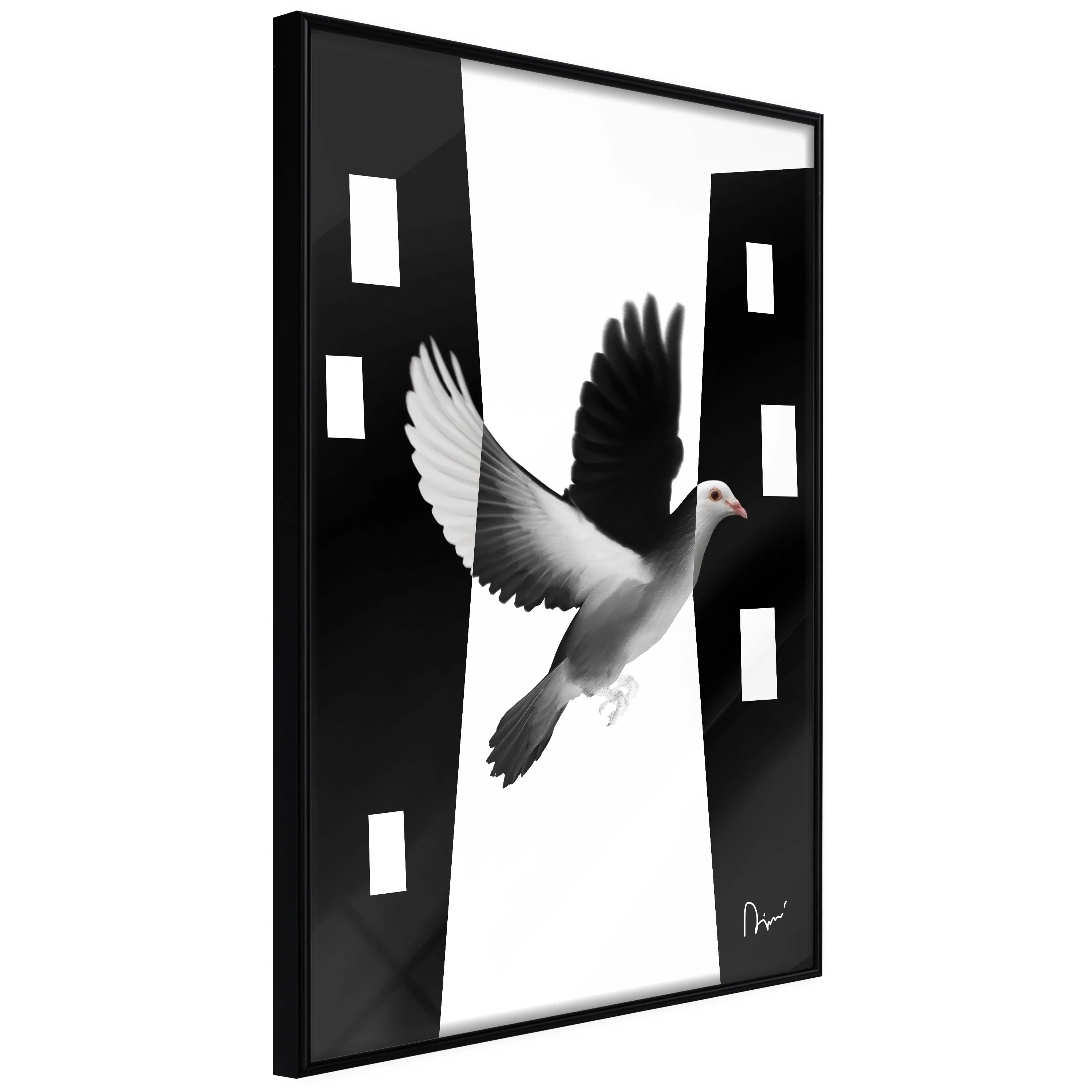 Poster Artgeist Affisch White Dove