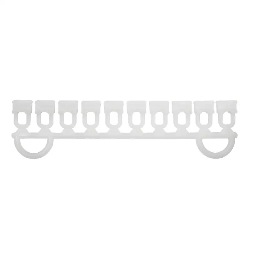 Gardintillbehör Kirsch Glid För U-skena Vit