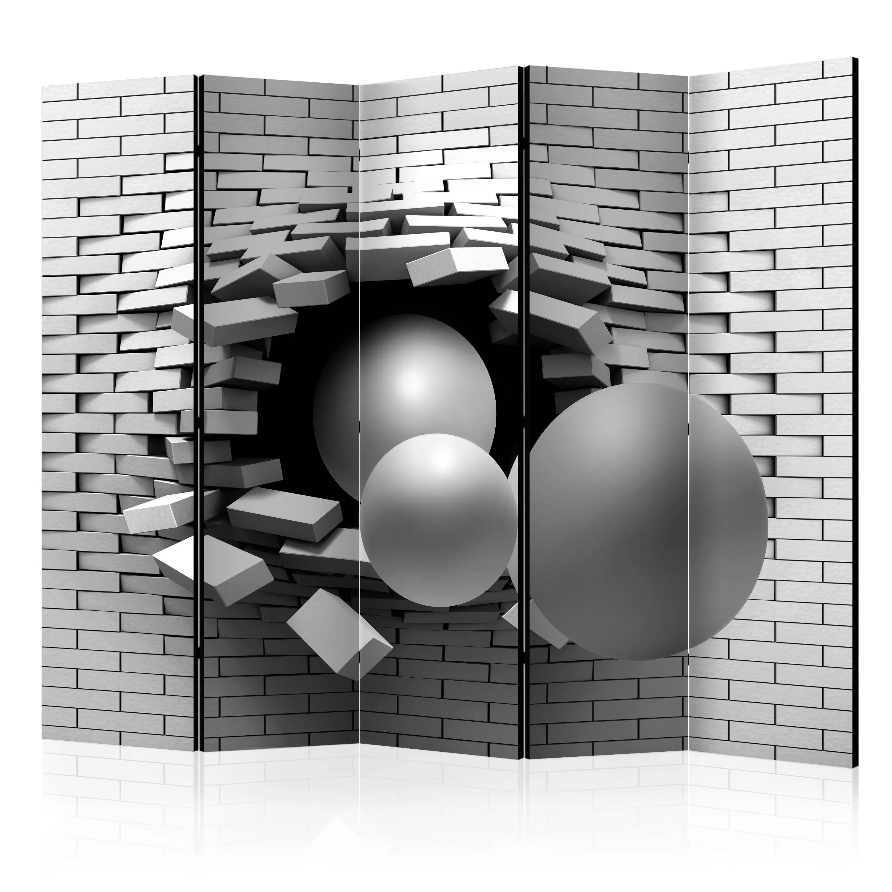 Rumsavdelare Arkiio Brick In The Wall II 225x172 cm