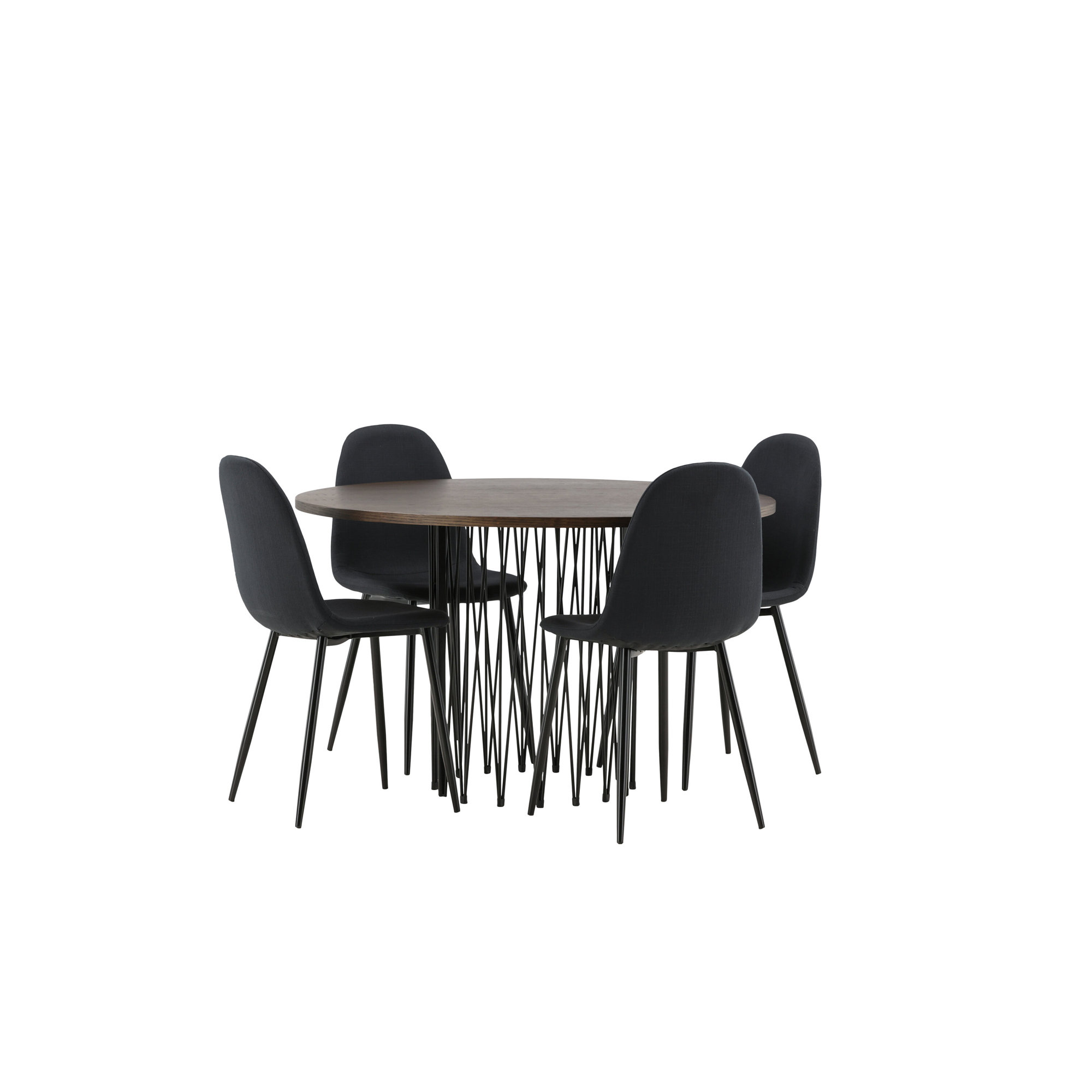 Matgrupp furniture/fashion Stone med 4 Polar Stolar