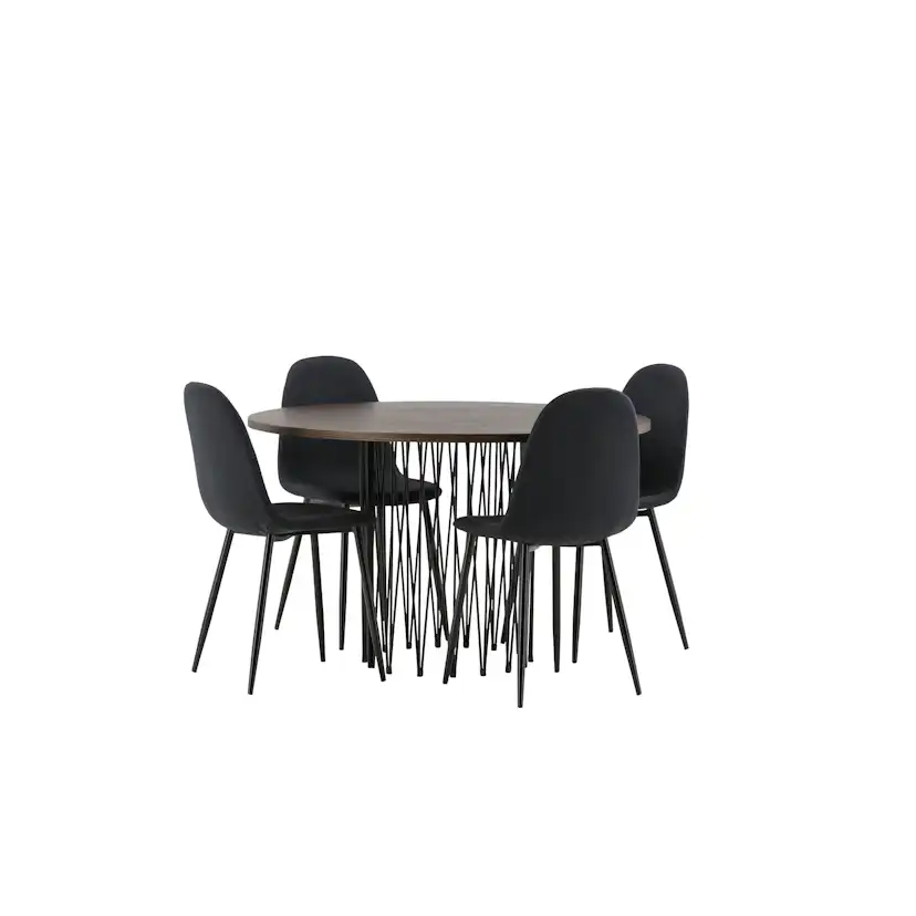 Matgrupp furniture/fashion Stone med 4 Polar Stolar