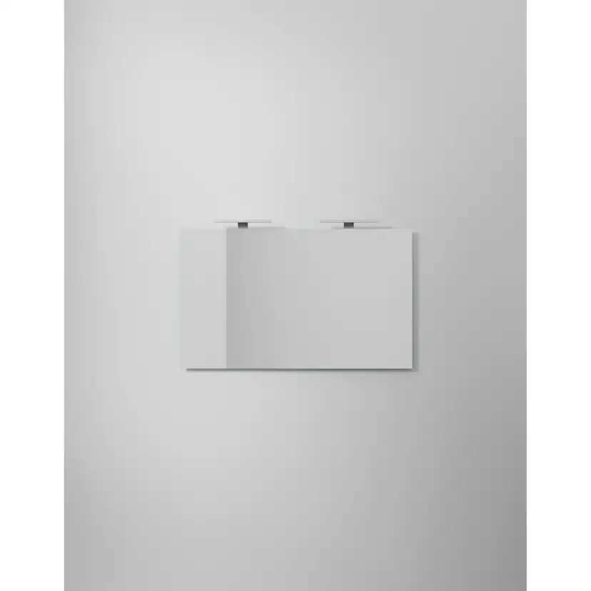 Möbelpaket INR Viskan Grip med Spegel Feel, Grepplist och Tvättställ med 4 Lådor