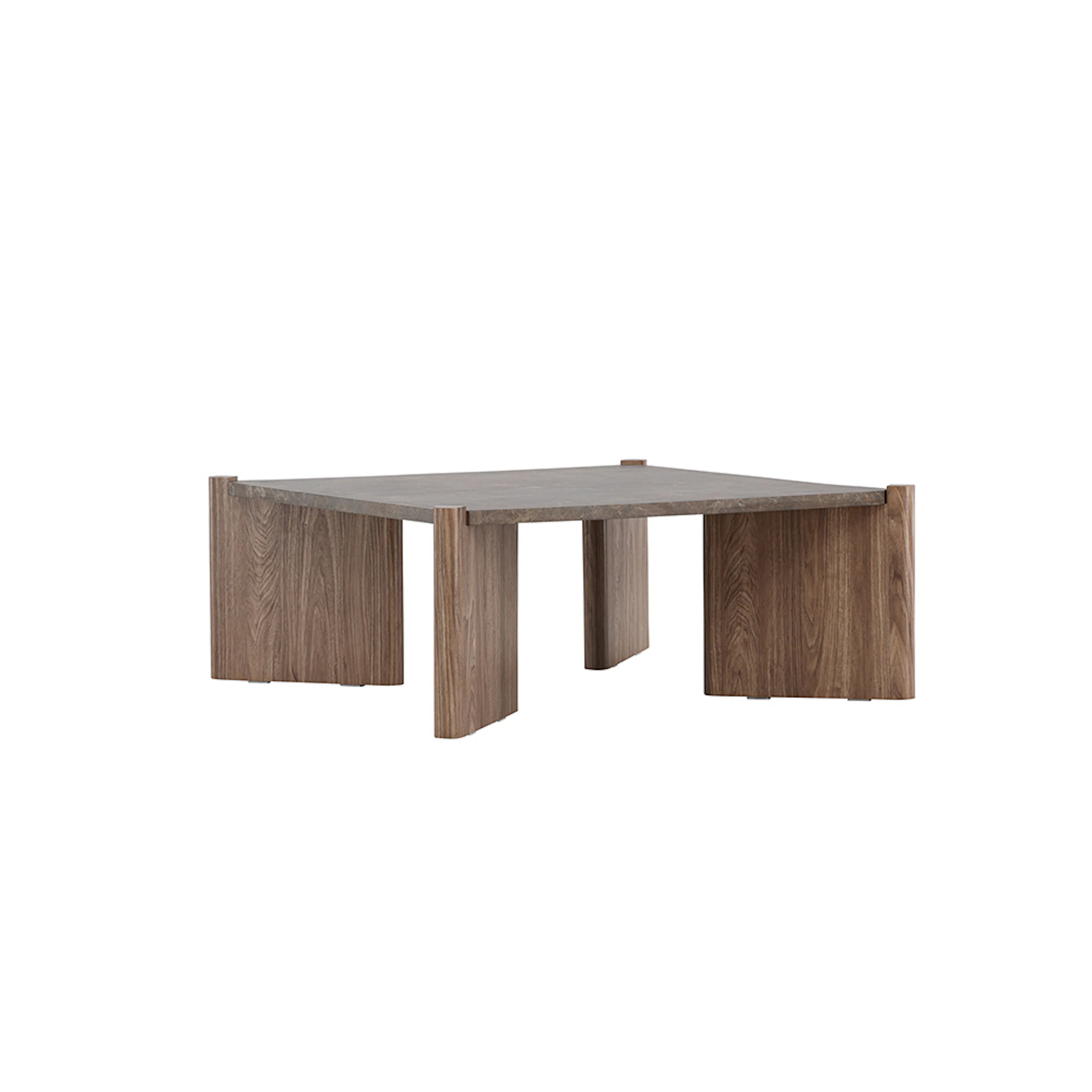 Rogaland Sofa Table - Brown Marblelook/ MDF Brun