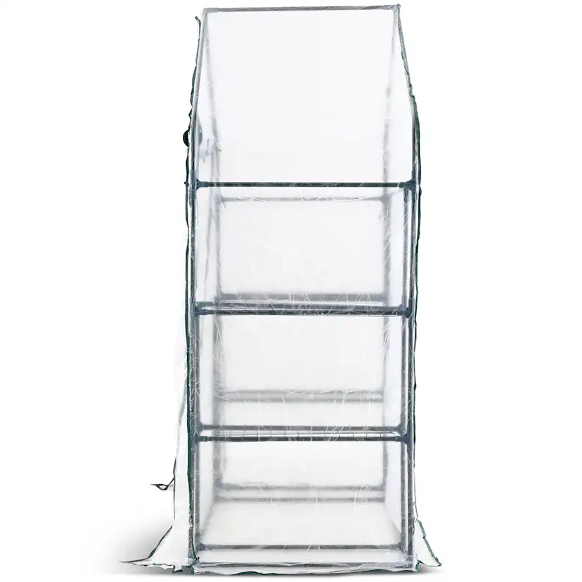 Växthus Metalcraft 1,04 kvm Transparent Rektangulärt