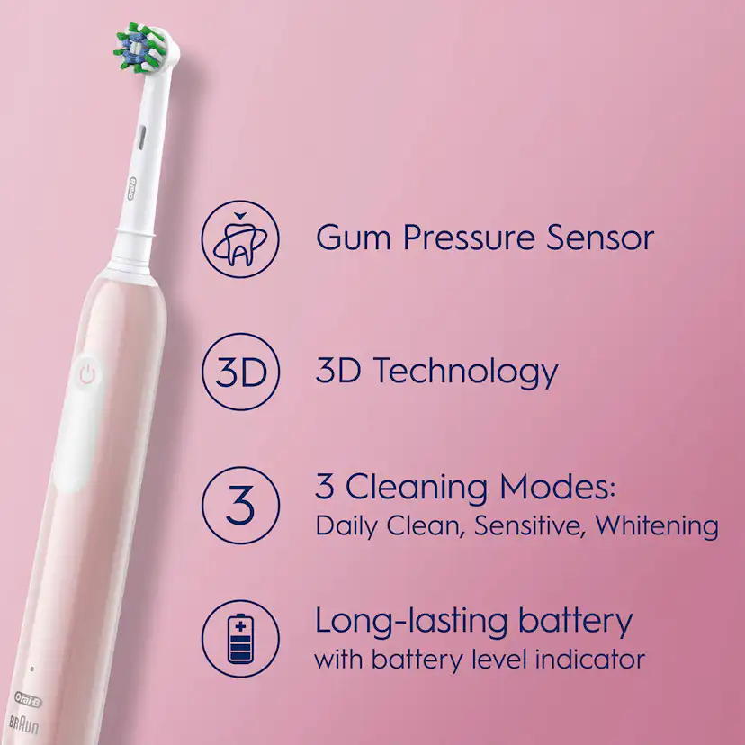 Eltandborste Oral-B Pro1 + Extra Refill