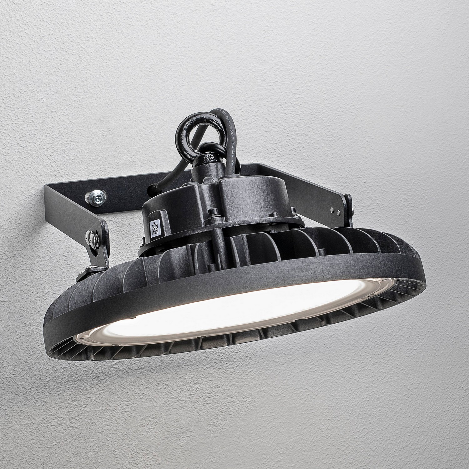 Tak-/väggfäste Hide-a-lite Highlite Svart
