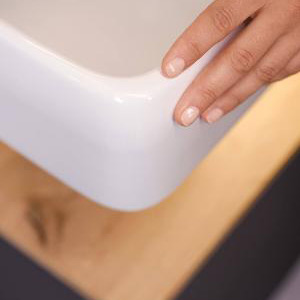 Tvättställsskåp Duravit Qatego med Tvättställ, Lådor och Belysning