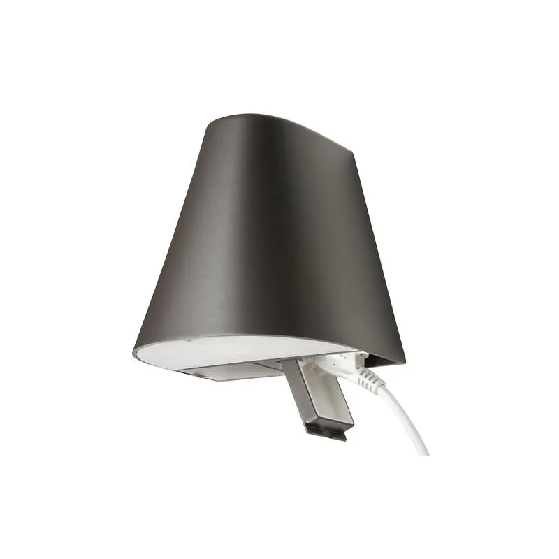 Vägglampa SG ARMATUREN Spike Grafit 1100 Uppljus/Uttag