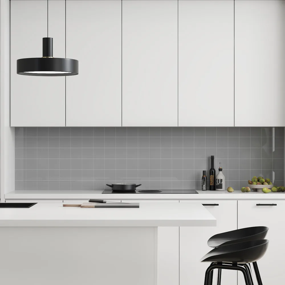 Stänkskyddsskiva Fibo 4115-KM1010 HG Medium Grey 11x620x580 mm