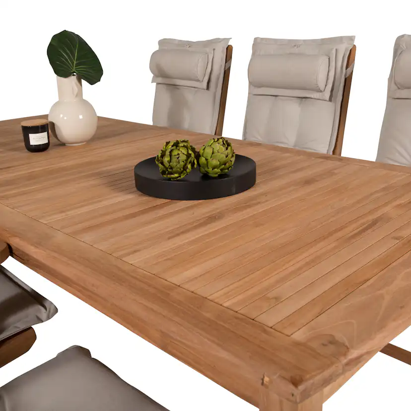 Matgrupp Venture Home Kiara 220 med 6 Positionsfåtöljer