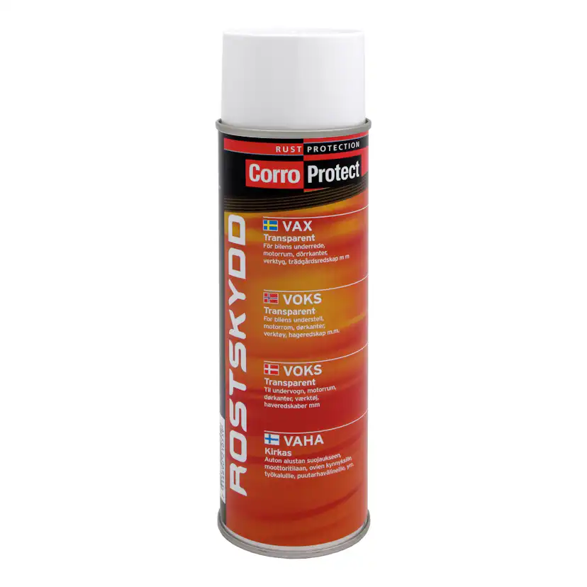 Rostskydd CorroProtect Vax Transparent Spray