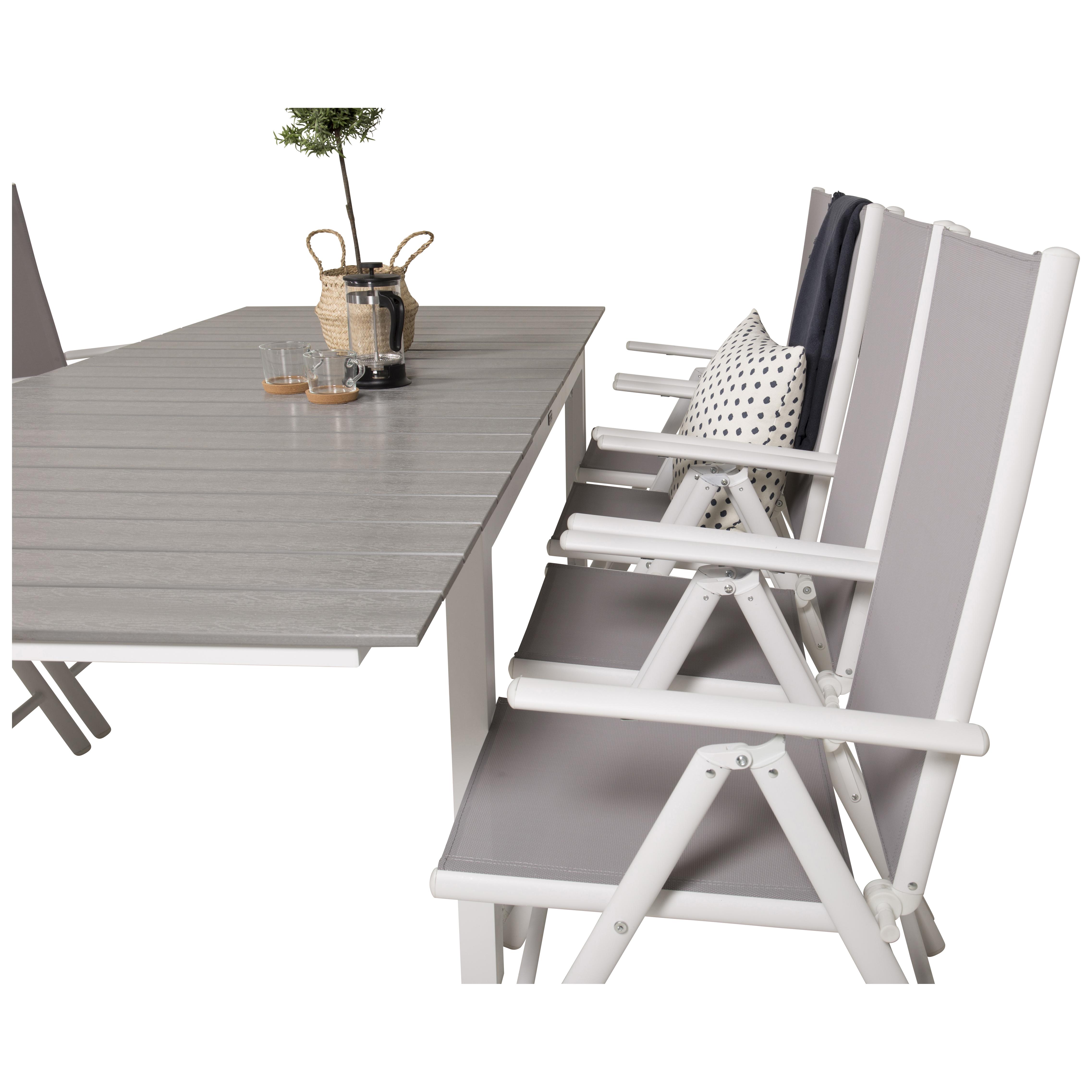 Matgrupp Venture Home Lova 160/240 med 8 Bront Stolar