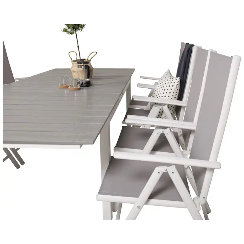 Matgrupp Venture Home Lova 160/240 med 8 Bront Stolar