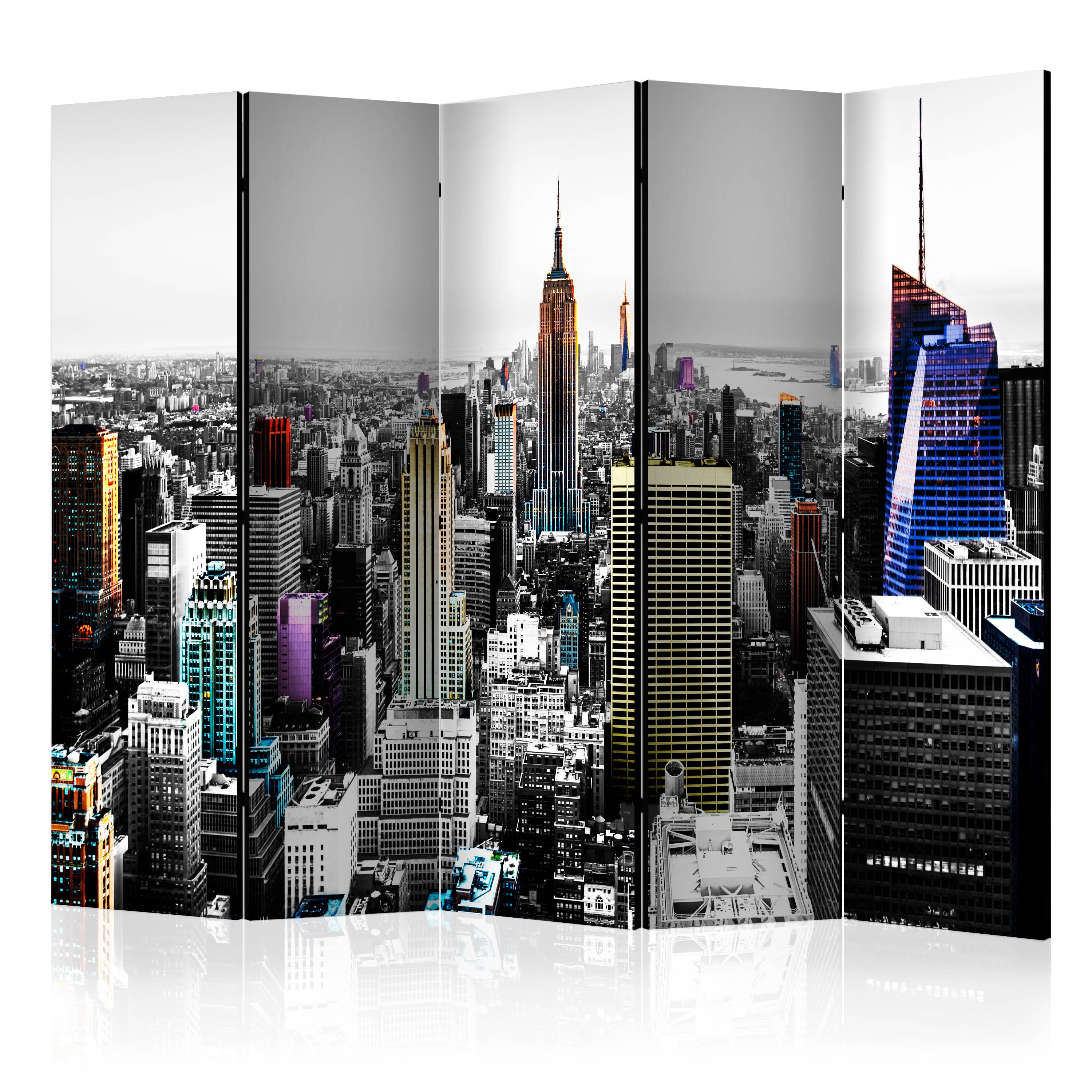 Rumsavdelare Arkiio Iridescent Skyscrapers II 225x172 cm