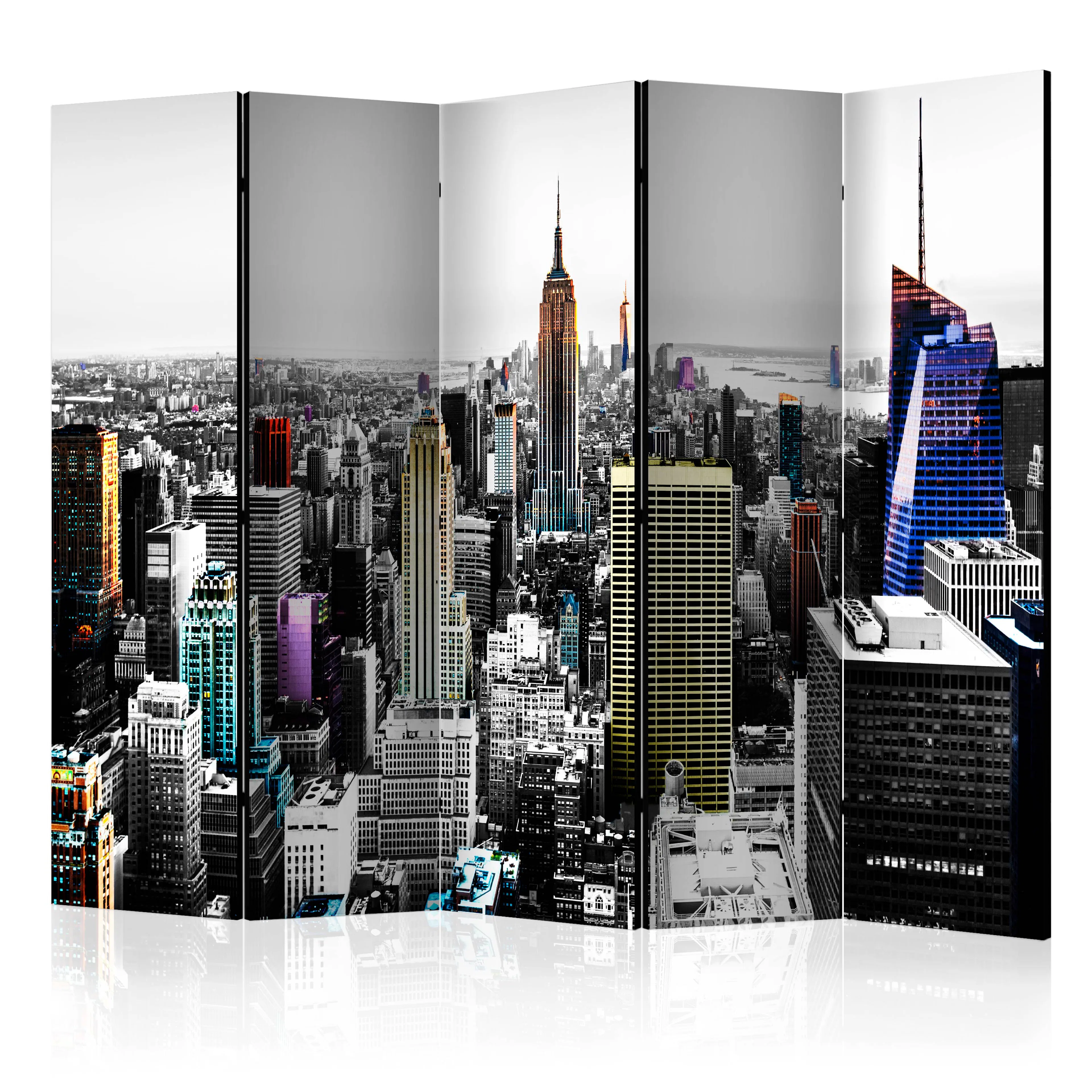 Rumsavdelare Arkiio Iridescent Skyscrapers II 225x172 cm