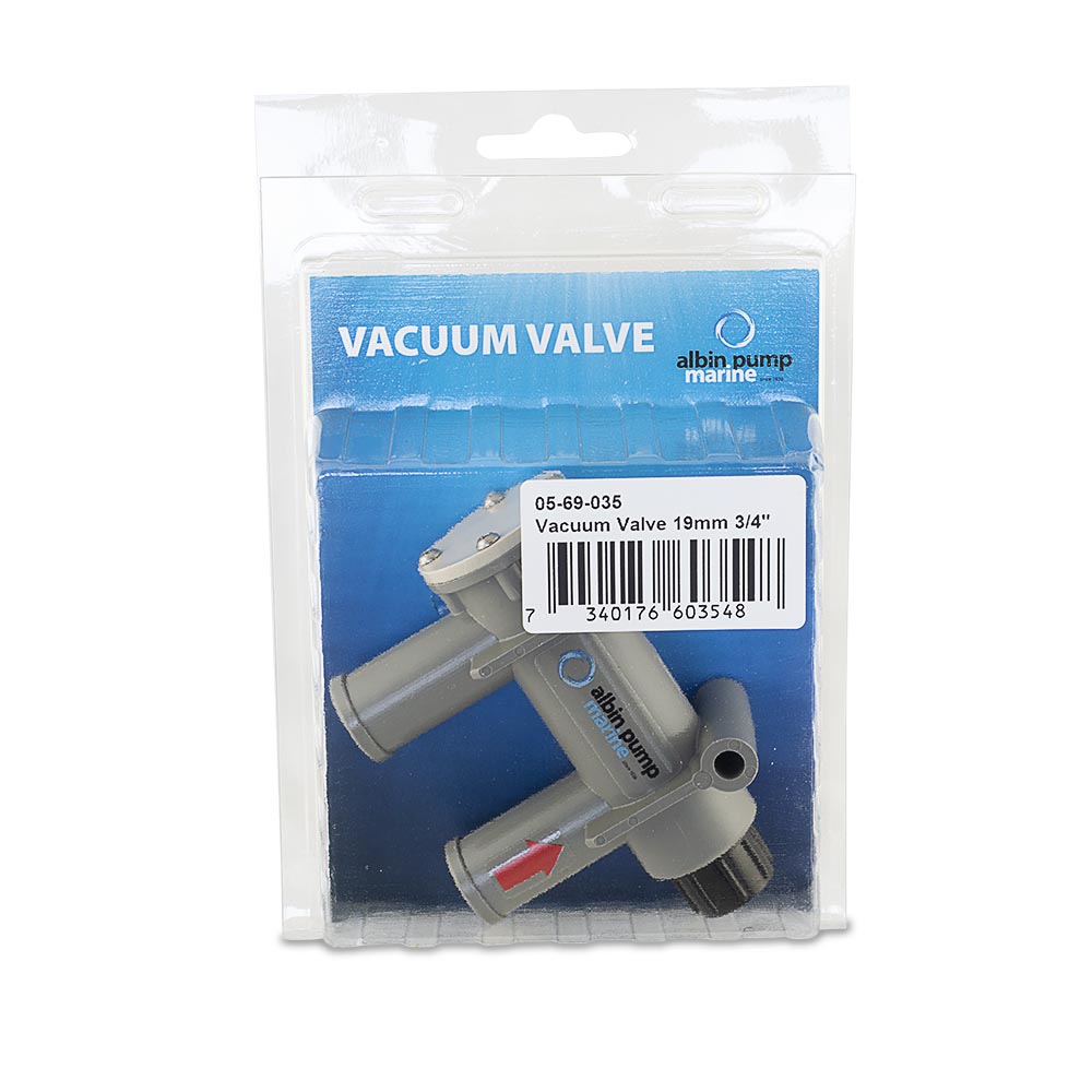 Vakumventil Albin Group Marine 19 mm 3/4"