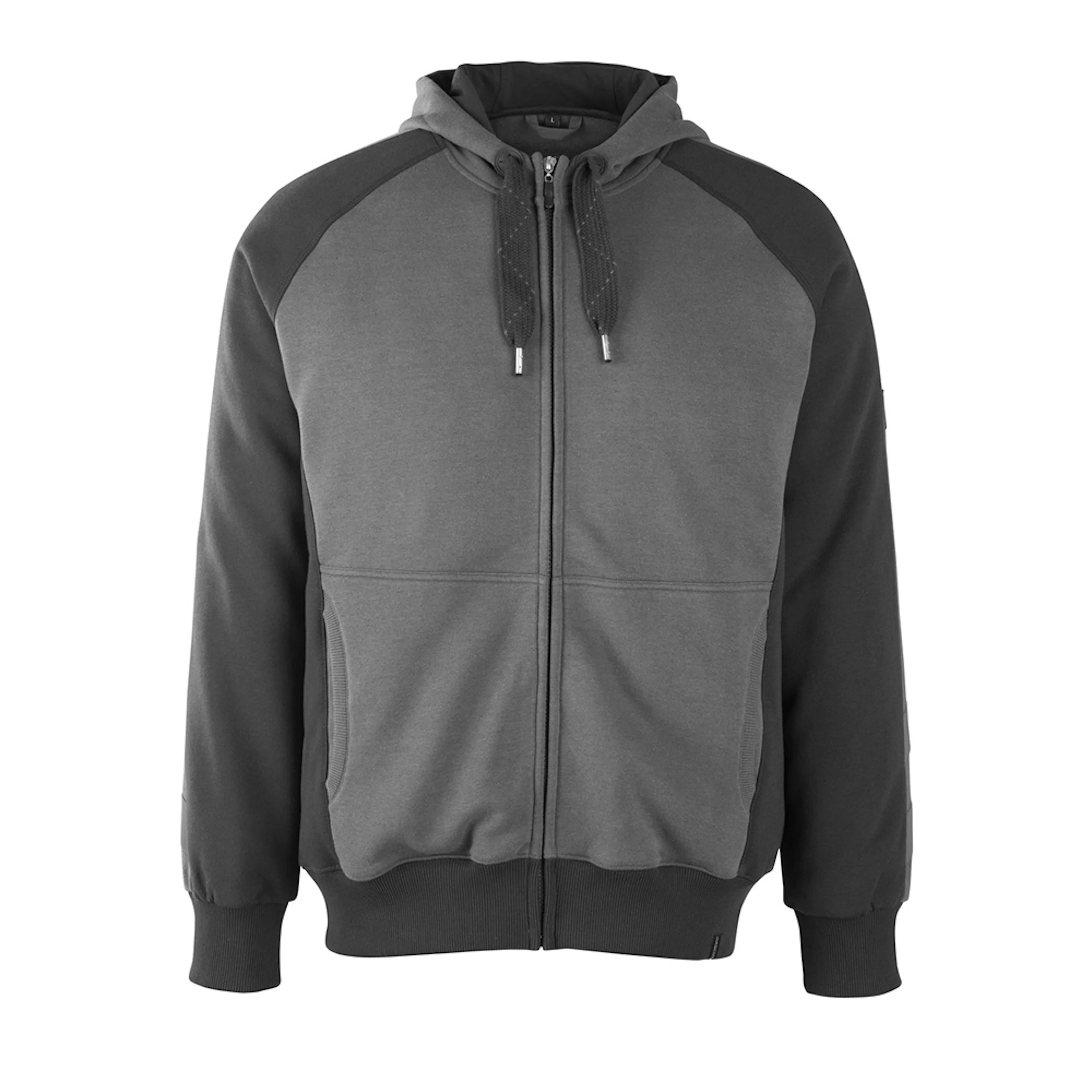 Mascot UNIQUE Huvtröja med blixtlås 50566-963-1809 Storlek: M, Färg: Mörk Antracit/svart
