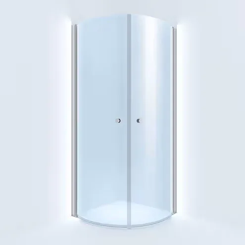 Duschhörn Arrow Basic Round Klarglas