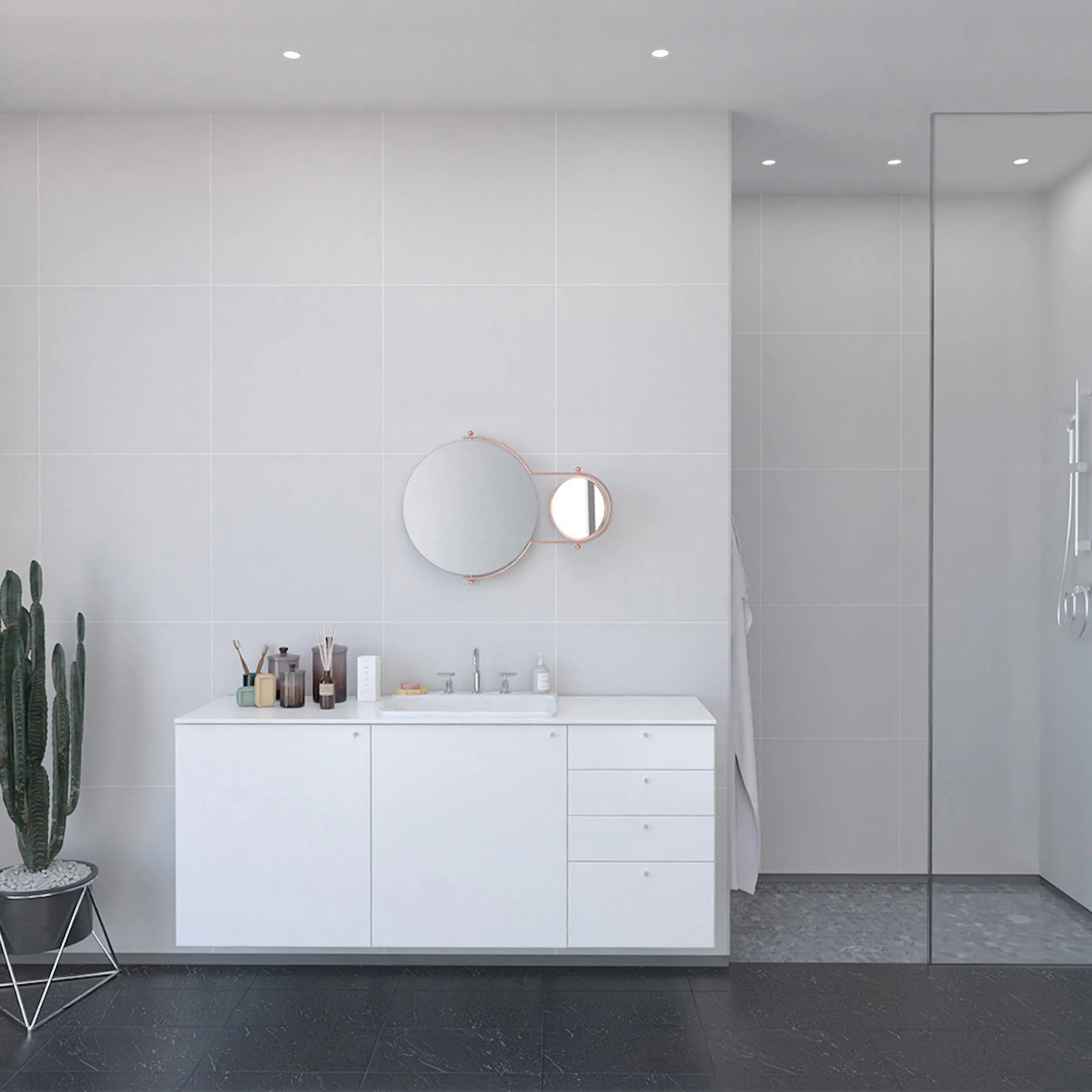 Våtrumsskiva Fibo 11x620x3020 Light Grey 2090-LM6060EM