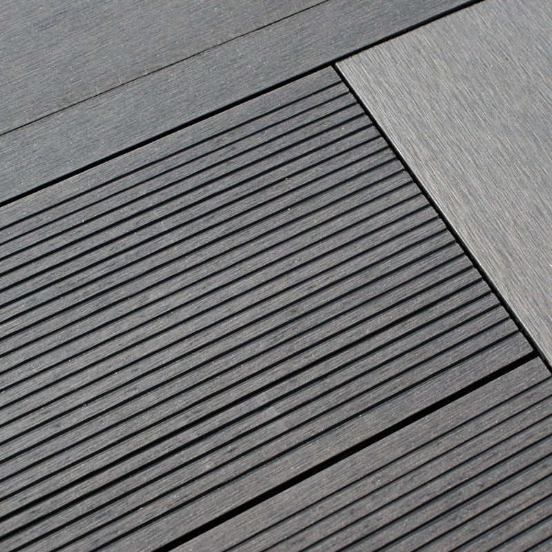 Komposittrall gop Woodlon Ljusgrå Solid 5400 mm Helpall