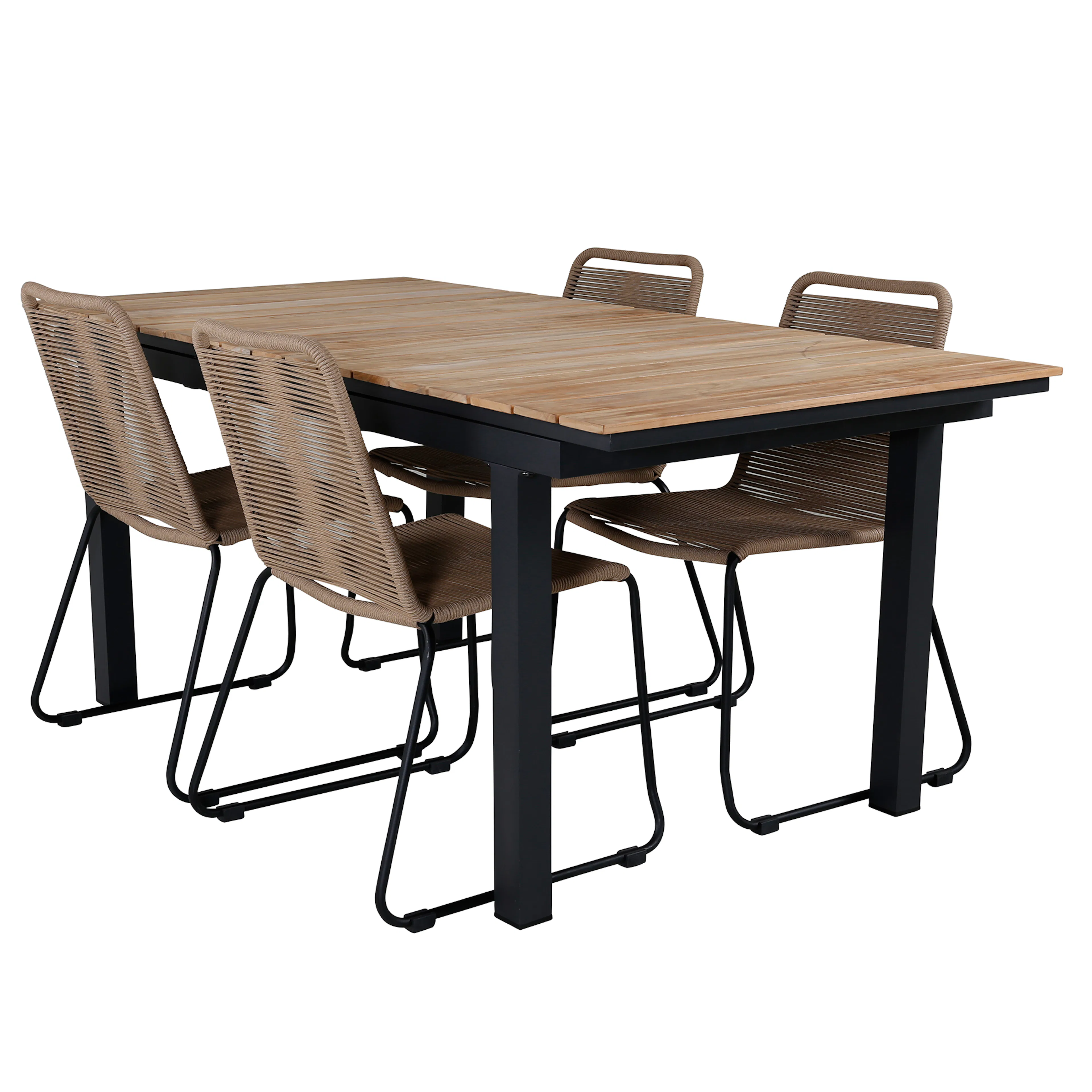 Svart/Beige