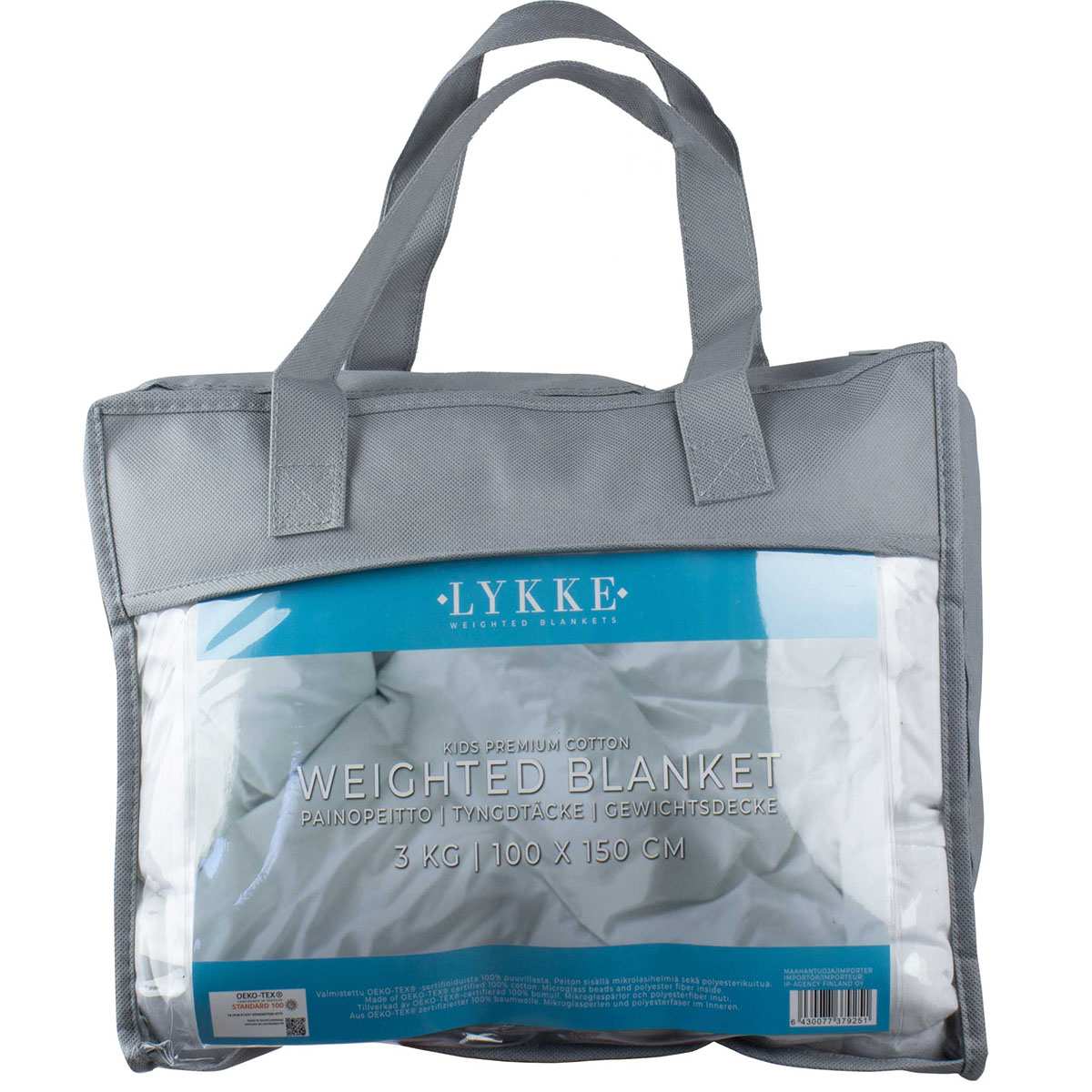 Tyngdtäcke Lykke Barn 100x150 cm