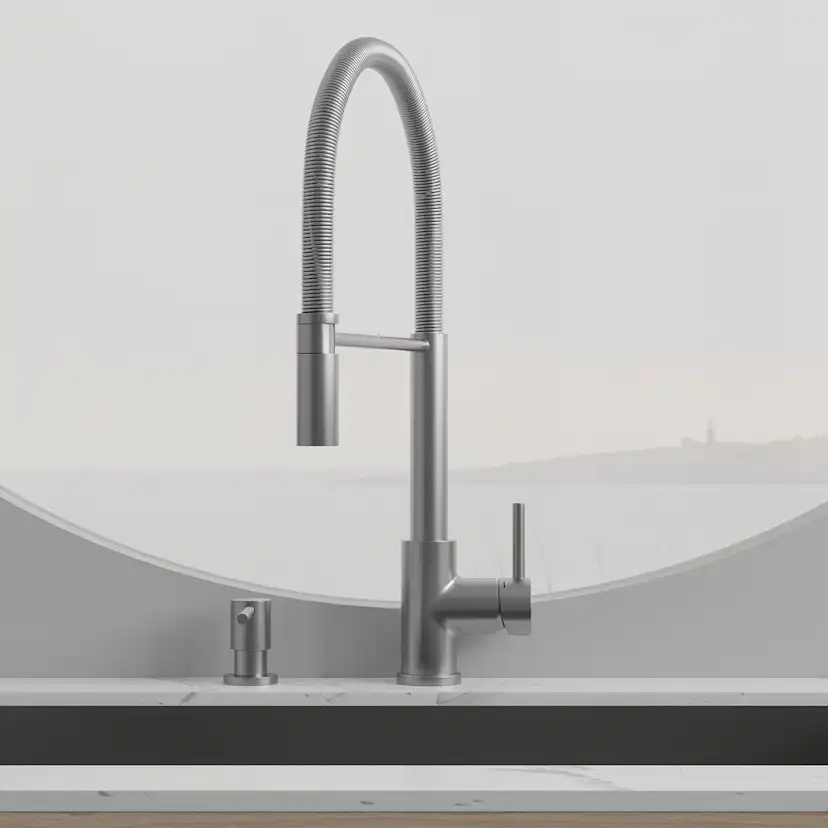 Köksblandare Scandtap Steel Pro Rostfritt Stål