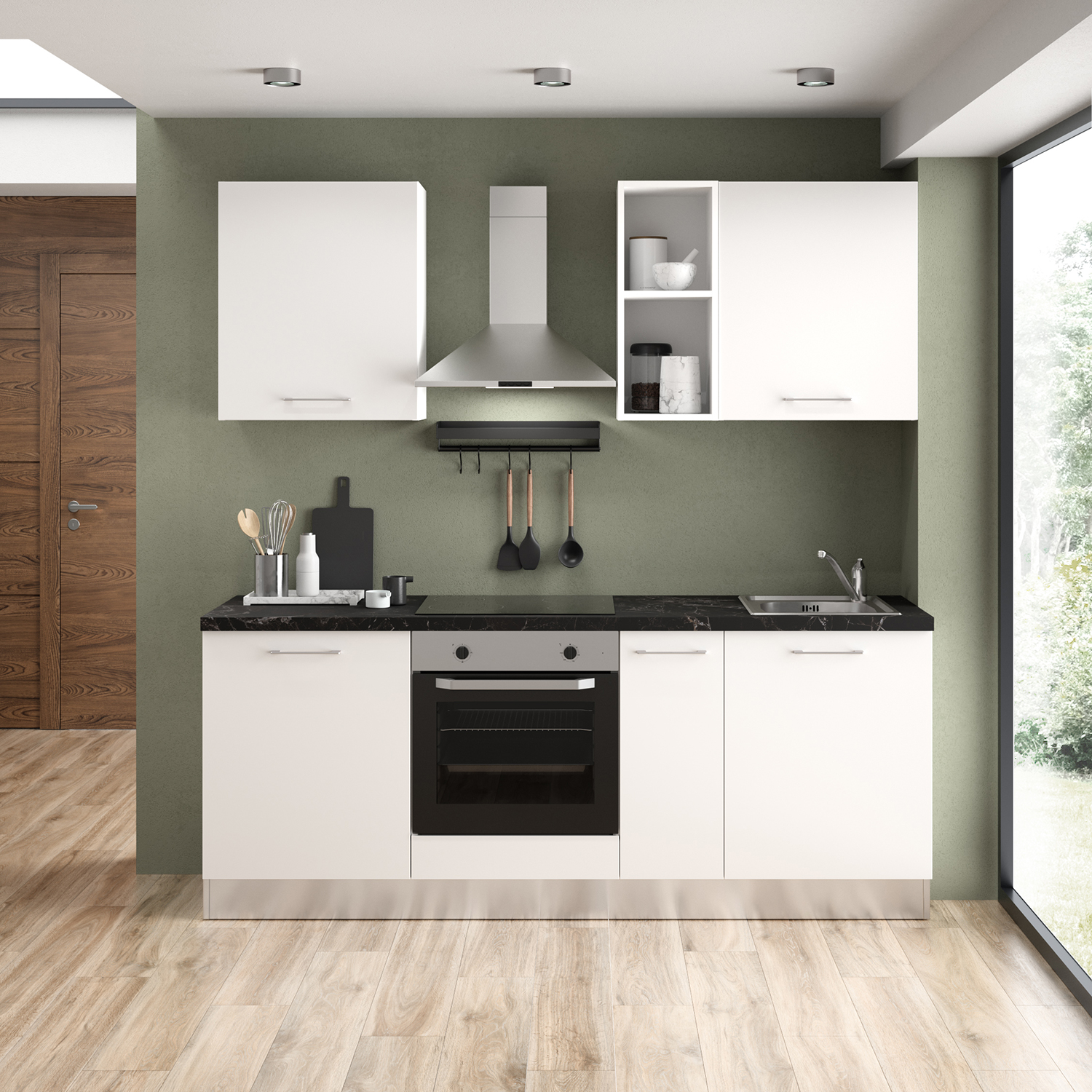 Kök Mimo Elsa 210 cm Utan Vitvaror Förmonterat