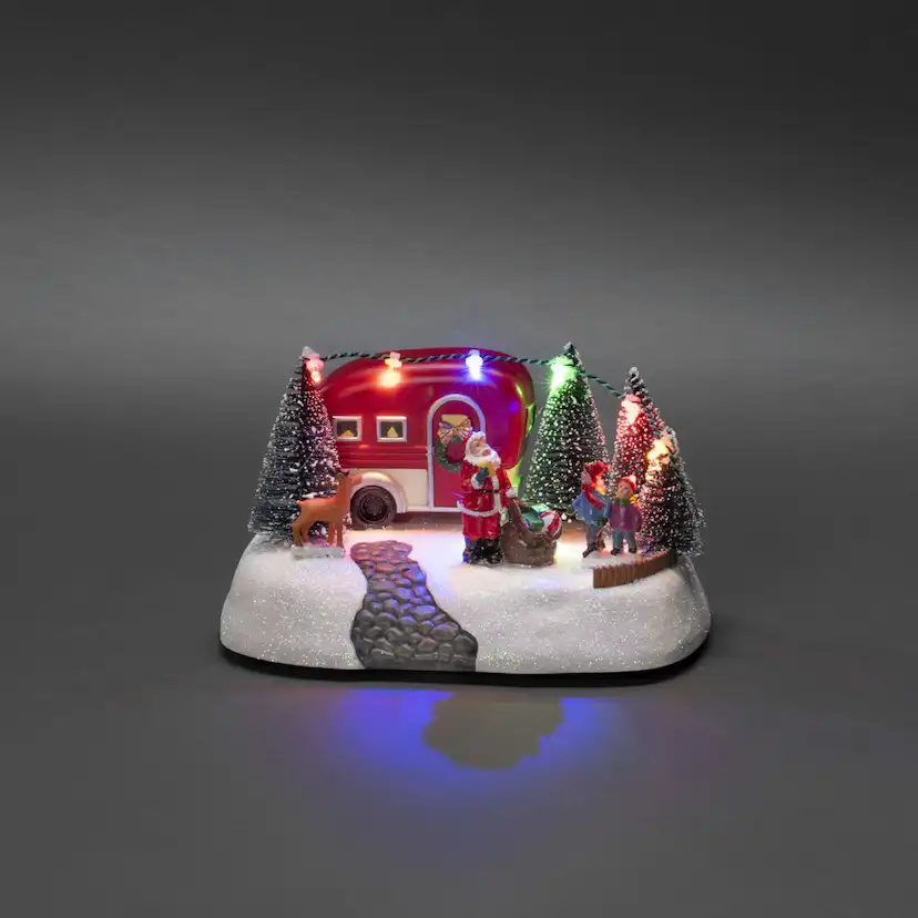Julby Gnosjö Konstsmide Camping med Husvagn 6 LED