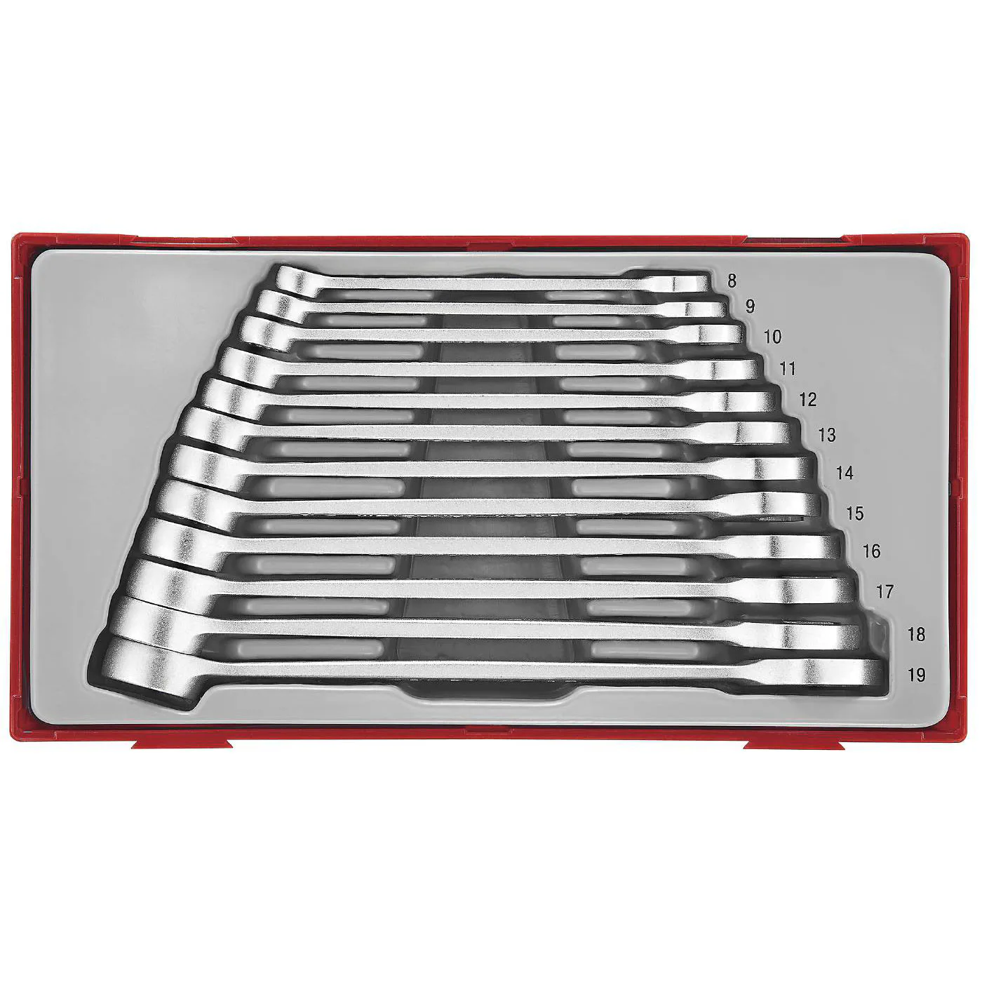 U-ringnyckelsats 12 delar Teng Tools TT8012