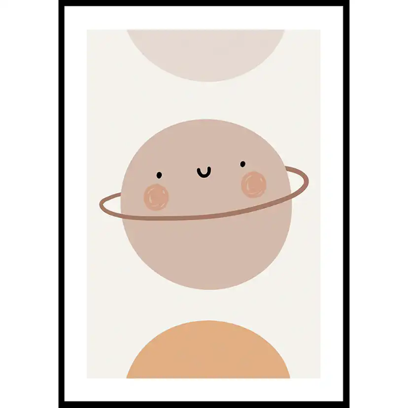 Poster Gallerix Planet Saturn