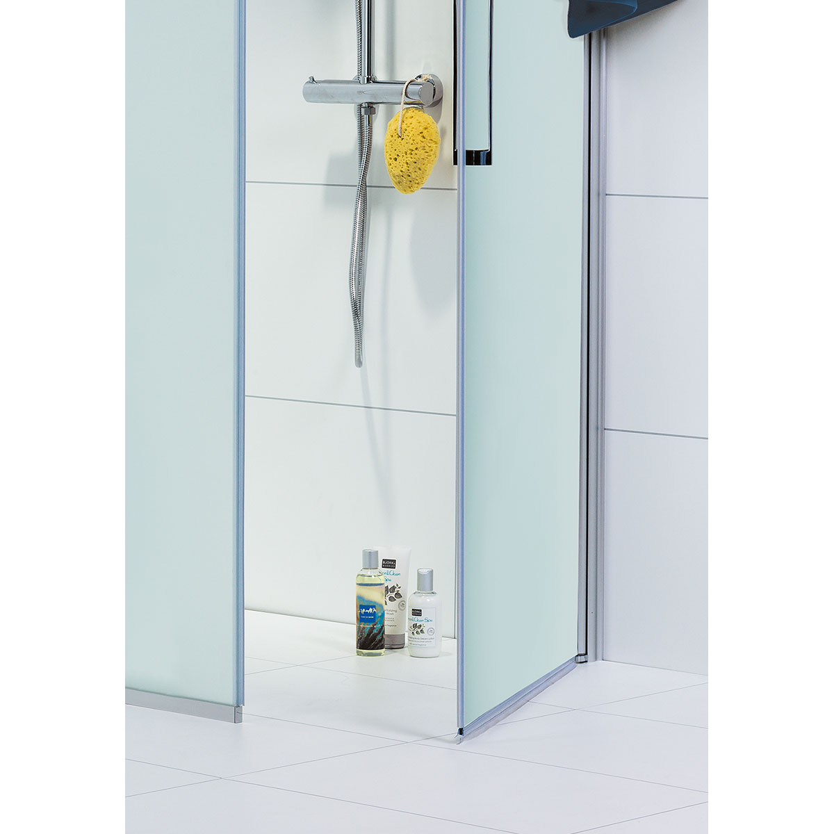 Duschhörna Noro Frost Concept Frostat Glas